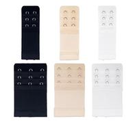 Estensione del reggiseno con gancio, chiusura elastica da donna e ragazza, clip per reggiseno regolabile, comfort di espansione, imbottitura morbida, accessorio per biancheria intima, facile da