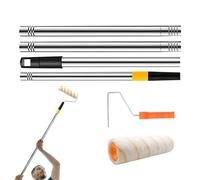 Estensione del rullo di vernice - di estensione con manico telescopico per pittura | Con pennello per dipingere accessori portatili per dipingere pareti per soffitti, armadi