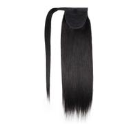 Estensione Della Coda Di Cavallo Avvolgere I Capelli Della Coda Di Cavallo Clip Per Capelli Umani Sulle Code Della Coda Di Cavallo Lisci Come La Seta