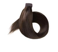 Estensione Della Coda Di Cavallo Dei Capelli Umani Delle Donne Avvolgimento Dritto Intorno Alle Estensioni Dei Capelli Della Coda Di Cavallo