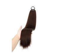 Estensione della coda di cavallo intrecciata da 20 pollici con elastico for capelli soffice avvolgente attorno al parrucchino sintetico per l'uso quotidiano(2M33#)