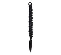 Estensione della coda di cavallo intrecciata lunga da donna con laccio for capelli Coda dritta e soffice naturale avvolgente Per Donne