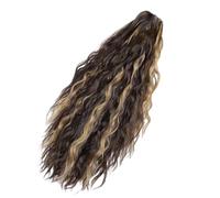 Estensione della coda di cavallo per capelli - Estensione per coda di cavallo riccia con fermaglio - Capelli voluminosi per donne e ragazze per cosplay festa giornaliera pendolarismo riunione ed