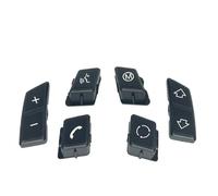 Estensione della leva del cambio Interruttore A Pulsante Sul Volante Per Serie 1 3 E90 E92 E93 M3 E81 E82 E87 E88 X1 E84(B Model Black)