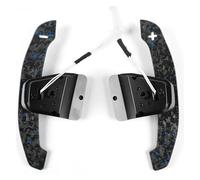 Estensione della leva del cambio Paddle Shift Magnetiche In Fibra Di Carbonio Per VW Per Golf 8 MK8 GTI R RL&ine 2021-2025(Blue Flakes Forged Carbon)