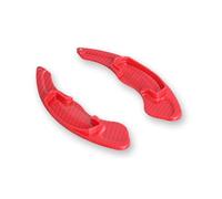 Estensione della Leva del Cambio, per Spirior, per Odyssey 2015 2016 2017 2018 2019 Ricambi Auto Modifica della Leva del Cambio Paddle del Cambio al Volante ABS (Rosso) (Rosso Carbonio)