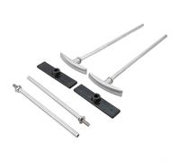 Estensione della maniglia della valvola dei rifiuti RV compatibile con T1046 TX9HPB, essenziale per una gestione efficace dei rifiuti (2 set)