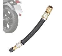 Estensione della valvola del pneumatico - Tubo di prolunga per pompaggio, prolunga flessibile dello stelo della valvola girevole | Adattatore per valvole per pneumatici per motociclette, veicoli passe