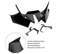 Estensione dello spoiler del downforce frontale per Kawasaki Z650 21-24 Black T0