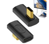 estensione di C GENERICO, ad angolo di C - USB 4.0 40 Gbps ad alta risoluzione | di ricarica e trasmissione rapida per casa, scuola, viaggio d'aff