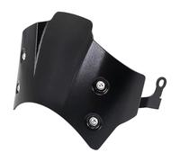Estensione Doppio Pannello Strumenti Accessori Moto Parabrezza Anteriore In Alluminio Per BMW Per R NOVE T 2014-2024(Black)