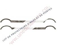 Estensione D'Parafango - Porta - Protettore Nero Peugeot 205 Gti Cti Kit Da 6