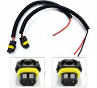 Estensione Filo P 9006 HB4 Due Bardatura Nebbia Luce Femmina Adattatore Bulbo OE