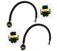 Connettore Per Lampadina A Fari Anteriori H11 Due Cablaggi Socket Basso Freno OE