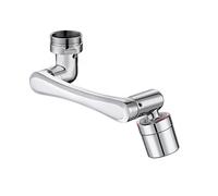 Estensione for rubinetto girevole a 1080 gradi con doppia modalità di spruzzo, adattatore universale for aeratore for da cucina e bagno, attacco for spruzzatore anti-schizzi a risparmio idrico(2 Mode)