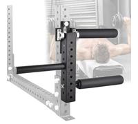 Estensione gambe per piastre - regolabile seduta inferiore del corpo palestra con imbottitura spessa, compatibile con piastre di diametro 1,8 cm