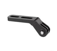 Estensione Manubrio Bici in Alluminio CNC Nero | Lega alluminio CNC, per spessore 5mm, carico per robusto, montaggio discreto, per vista libera(A)