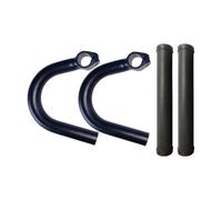 Estensione Manubrio Per Bicicletta | Estensione Manopole In Lega Di Alluminio | Estremità Del Manubrio Della Bicicletta Da Montagna | Per Strada, Città, Turismo, Viaggi, Ciclismo