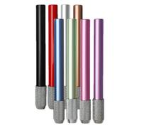 Estensione matita per artisti, estensione penna in metallo, prolunga per portapenne portatile, prolunga ergonomica per matite colorate, 6/8 pezzi