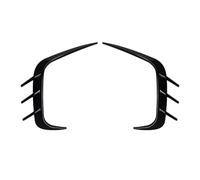 Estensione Minigonna Compatibile Con Ford Per Fiesta MK8 ST Line 2017 2018 2019 2020 Spoiler Anteriore Laterale Bocchetta Ventilazione Copertura Fendinebbia Canard(Glossy Black)