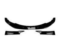 estensione minigonna Paraurti Anteriore Auto Spoiler Diffusore Splitter Accessori Esterni Per Auto Compatibile Con La Serie 1 F20 F21 M 2012 2013 2014(Black-Set)