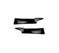 estensione minigonna Paraurti Anteriore Auto Spoiler Diffusore Splitter Accessori Esterni Per Auto Compatibile Con La Serie 1 F20 F21 M 2012 2013 2014(Black-A)