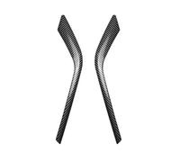 estensione minigonna Splitter Anteriore Per Auto Stile Black Warrior Con Striscia Antivento Accessori Per Auto Parti Compatibile Con La Serie 5 G60 G61 I5 M 2024 2025(Carbon Fibre Look)