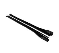 Estensione Minigonne Laterali Auto Per A3 2014-2022 2017 Grembiule Carrozzeria Splitter Alette Pala Protezione Antigraffio Alettoni Laterali Auto(Nero lucido)
