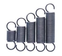 Estensione Molla, Filo Diametro 4mm, OD 46mm, Libero Lunghezza 220mm, Molla Acciaio Molla a trazione con Doppio Gancio