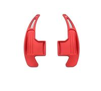 estensione paddle cambio Compatibile con Ford per Mustang per SHELBY GT500 2020 2021 2022 Leve del cambio Estensione del volante dell'auto(Red)