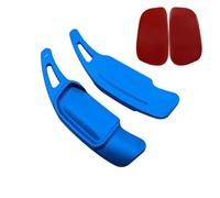 Estensione Palette Cambio Volante Per Lancia Per Ypsilon MHEV 2024-2025 | Design Delle Paddle Allungato Palette Del Cambio Al Volante(Blu)