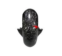 Estensione Parafango Moto In Fibra di carbonio Modificato Parafango Anteriore Hugger Catena Guard Per S1000RR 2015-2018 /S1000R 2014