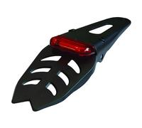 Estensione parafango posteriore + Luce LED rossa - Universale