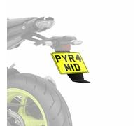 Estensione Parafango Pyramid Splash Plate Nero Opaco Universale