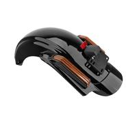 Estensione Parafango Set di fasce estensione deldi parafanghi posteriori per moto con luce stop per Touring Electra Glide Road 09-20