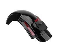 Estensione Parafango Set di fasce estensione deldi parafanghi posteriori per moto con luce stop per Touring Electra Glide Road 09-20