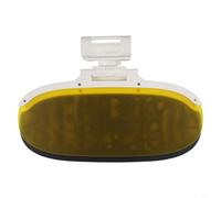 Estensione parasole per auto 2 in 1 con lenti polarizzate antiriflesso per parabrezza per ridurre i raggi UV e i riflessi notturni migliorando il comfort di guida (S)