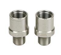 Estensione pedale per 9/16 pollici filettato bici da strada mountain bike biciclette estensori bici distanziatore adattatore ciclismo