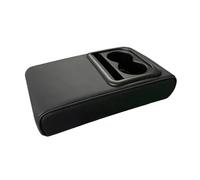 Estensione Per Console Bracciolo 2 Portabicchieri Cuscinetto Rialzato Scatola Portaoggetti Interna Universale In Pelle PU Organizer Per Fazzoletti Auto Centrale Bracciolo(B)