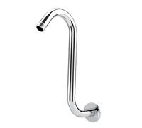 Estensione per Doccia Staffa for soffione doccia da 8 pollici 201 Braccio di prolunga for doccia in acciaio inossidabile Braccio doccia curvo a S alto Accessori for il bagno