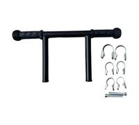 Estensione per maniglia del passeggino, in metallo, con 3 clip, staffa universale per bracciolo per passeggino e carrozzina, accessorio per carrozzina, 3 clip