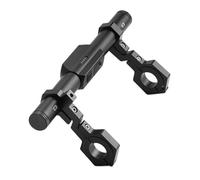 Estensione per manubrio - 20,3 x 10,2 cm, regolabile, impermeabile, per maniglia, morsetto per telefono per scooter, mountain bike, ciclismo su strada, fornisce spazio extra per luci e