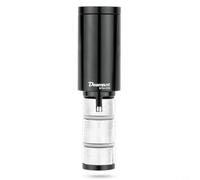 Estensione per manubrio della bicicletta, in lega di alluminio, 28,6 mm, nero, per mountain bike e bici da corsa, per ridurre il carico sulla schiena, robusto e leggero, 1 pezzo (30 mm)