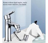 Estensione per Rubinetto Girevole Flexiflow 1080°, Estensione per Aeratore per Rubinetto Girevole 1440°, Attacco per Spruzzatore Girevole per Rubinetti per Lavello Da Cucina/Bagno Interno(3Pcs)
