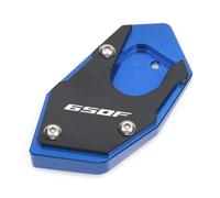 Estensione Piastra Di Estensione Per Cavalletto Laterale Moto Per Per CBR650F Per CBR 650F Per CBR650 F 2014-2018 Base Supporto Piastra Di Supporto Cavalletto Moto(Blu)