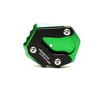 Estensione Piede Pad Moto CNC Piede Cavalletto Laterale Supporto Estensione Cavalletto Pad Piastra Accessori Ingranditore per Kawasaki VERSYS 1000 SE 2019-2021 (Color : Green)
