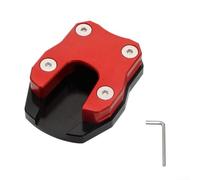 Estensione Piedino per moto Alluminio per Honda per pcx 125 150 160 2010-2023 Supporto Laterale Protezione Suolo(red)