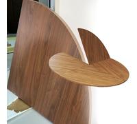 Estensione Pieghevole For Tavolo Da Pranzo Rotondo, Piano Del Circolare In Legno Pesante Di Varie Dimensioni Senza Gambe, Solo Salvaspazio, Pannello For Cucina For 4-10 Persone(220 Cm/86inch)