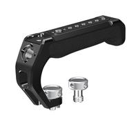 Estensione regolabile della gabbia della fotocamera maniglia superiore con doppie interfacce filettate 1/4 3/8 e compatibilità cold shoe Mount Handle Grip