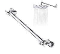 Estensione soffione doccia | Accessorio da bagno con braccio di estensione per soffione doccia | Bracci doccia durevoli con attacco da 1/2 pollici per uso domestico e alberghiero